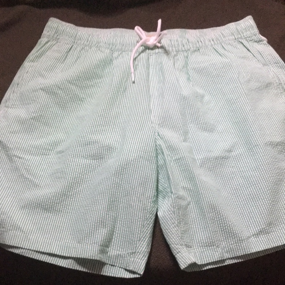 J. Crew swim trunks